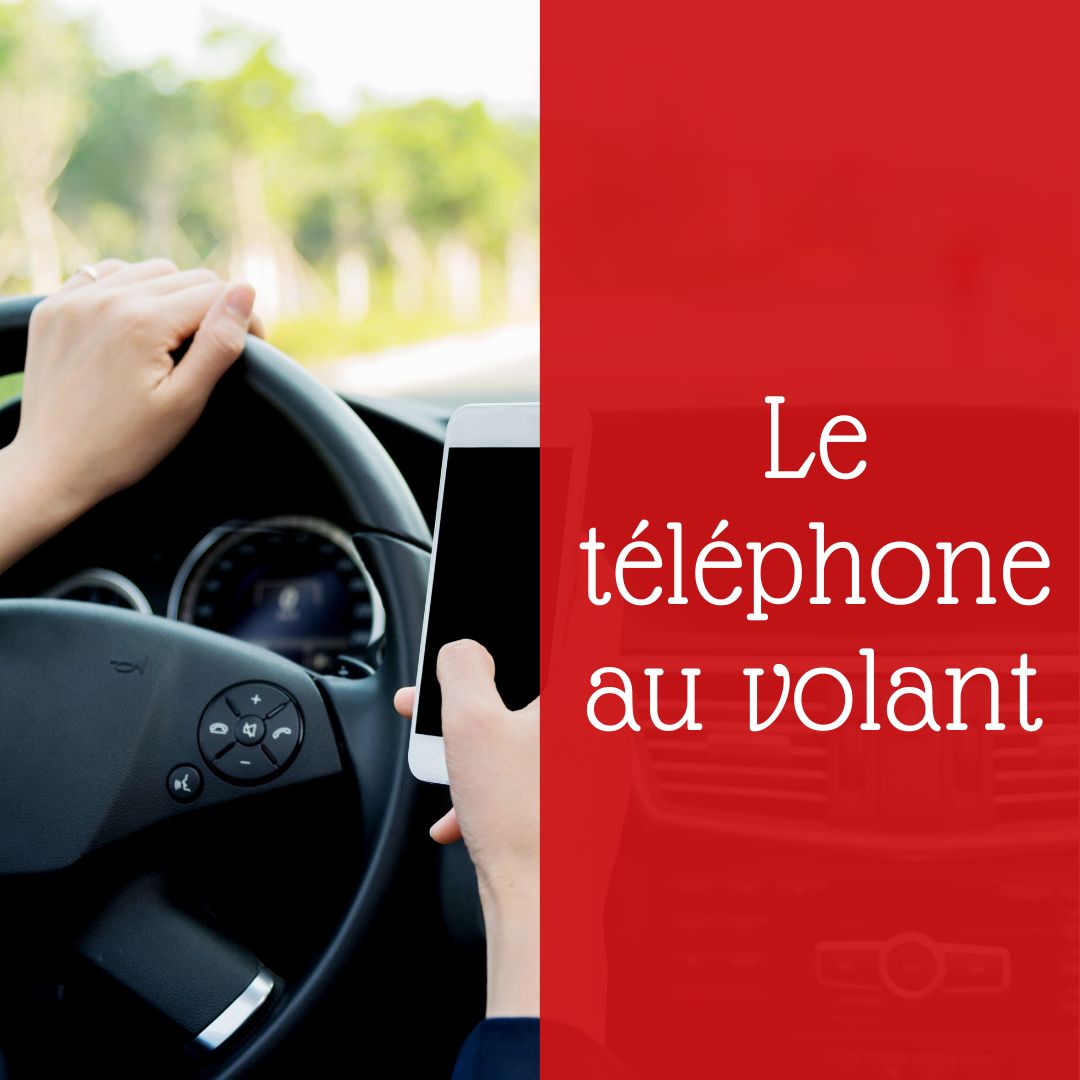 Le téléphone au volant